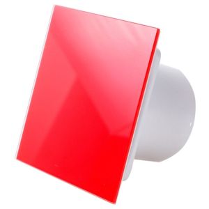 Вентилятор Awenta System+ красный глянец Д125